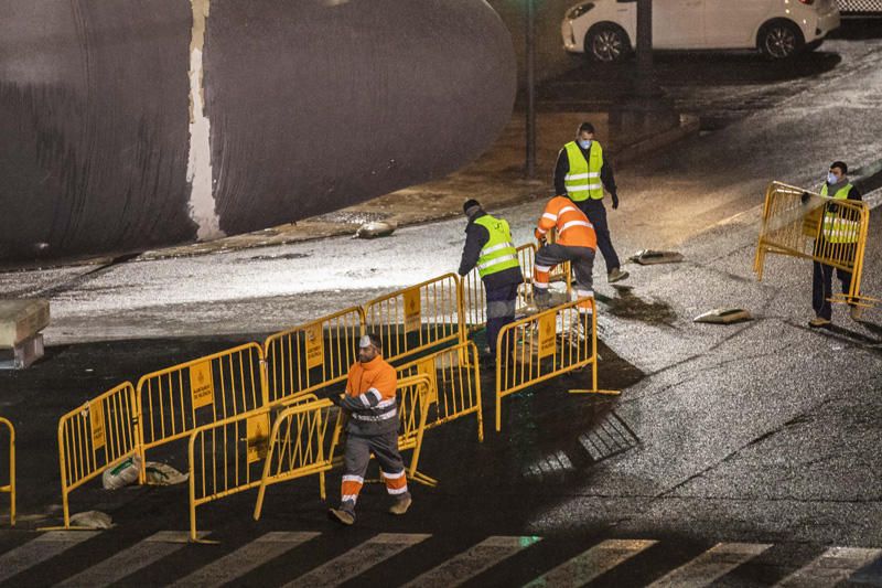 Así ha sido la cremà de la falla municipal