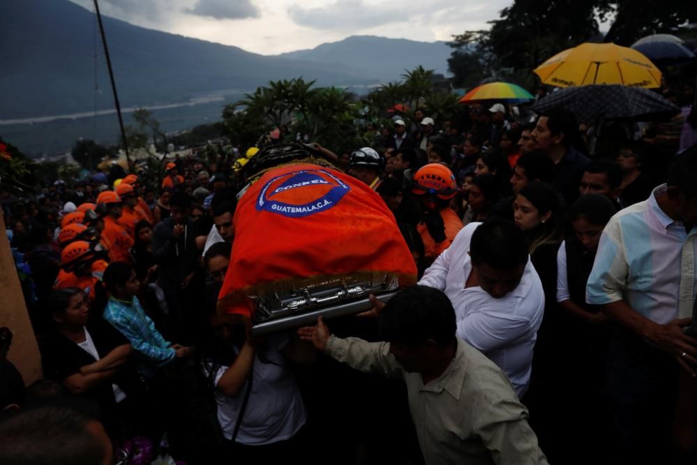 Erupció del Volcà de Fuego, al centre de Guatemala