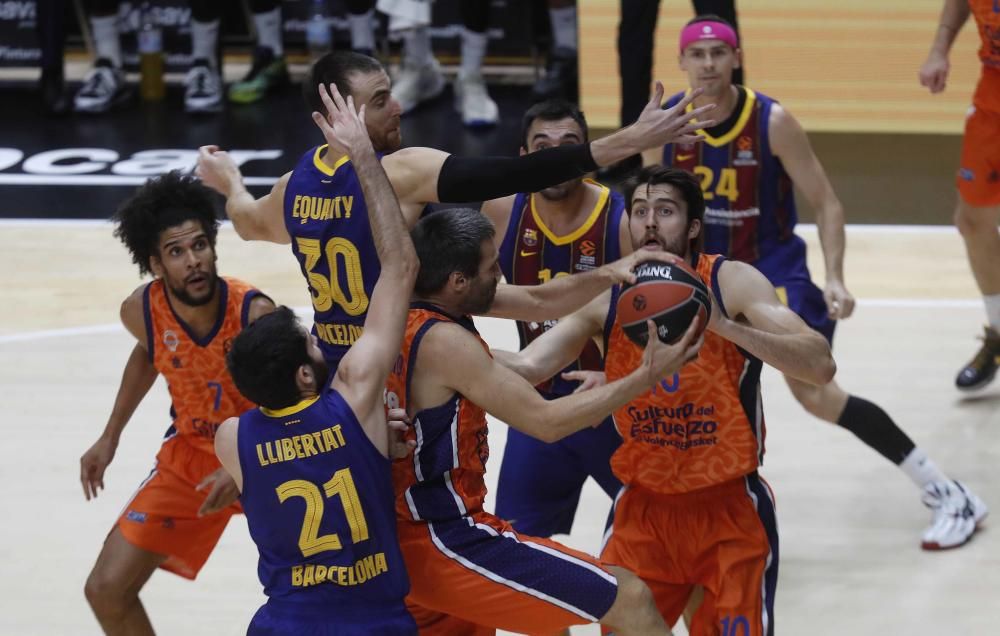 Partido de Euroleague Valencia Basket - FC Barcelona