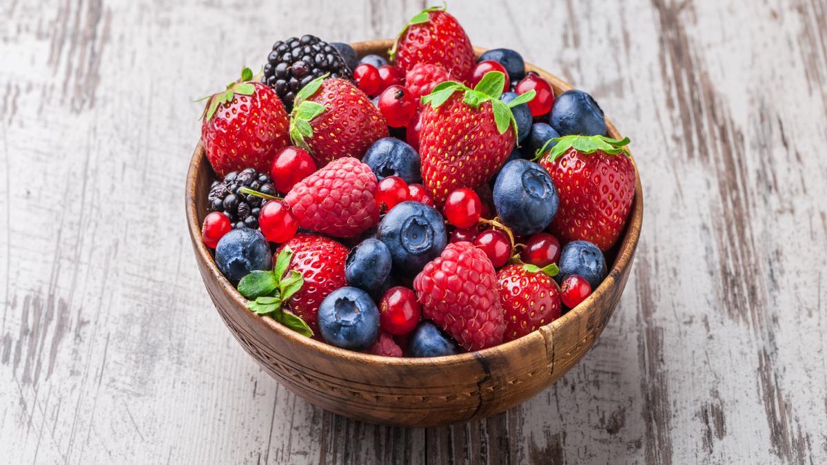 Frutas del bosque, en una imagen de archivo.