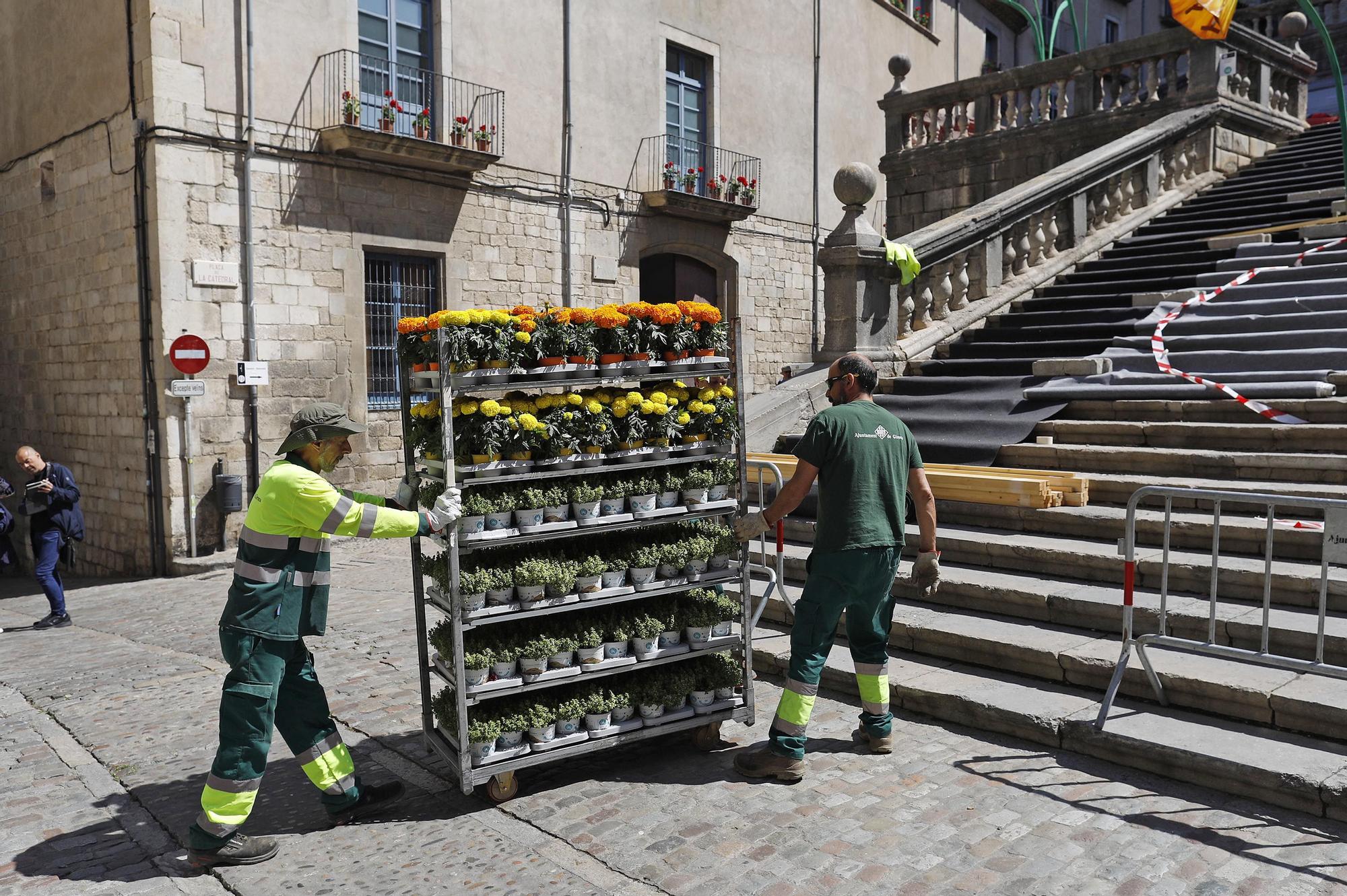 Girona fa olor a Temps de Flors amb l’aigua com a protagonista