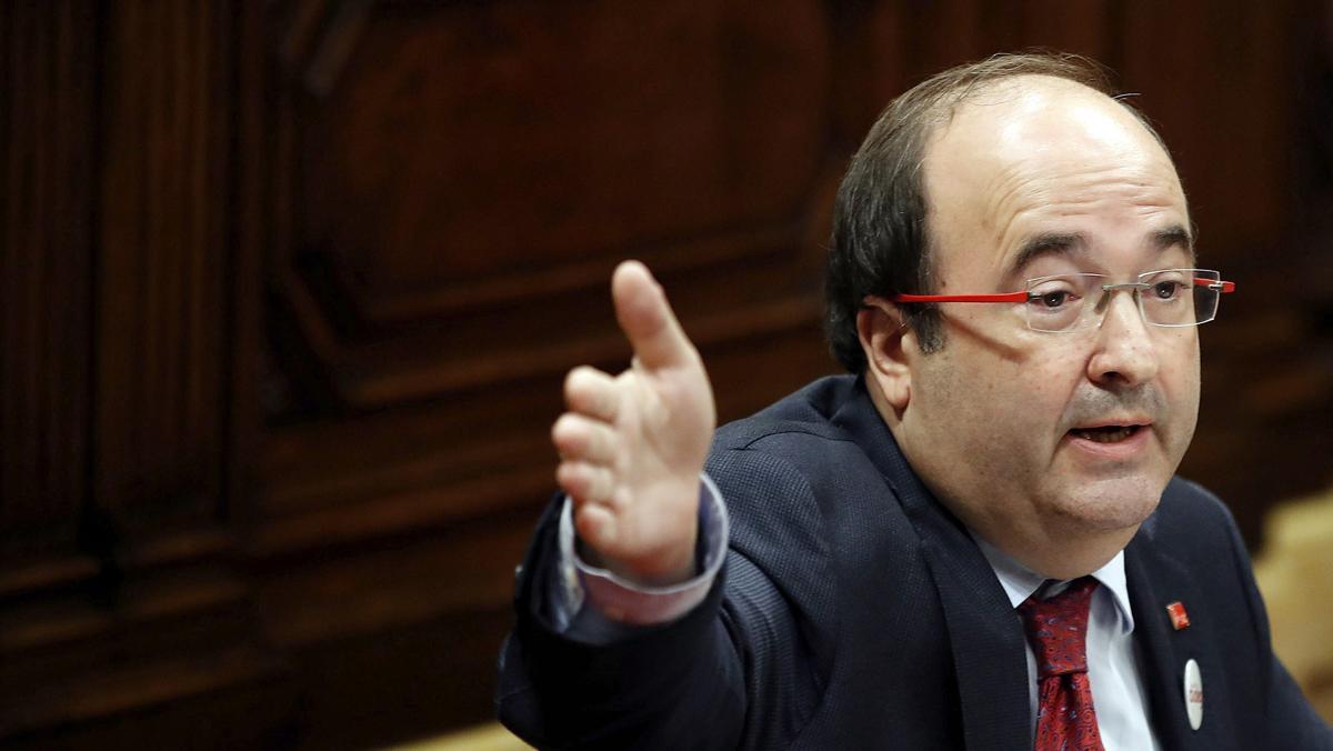 Iceta demana unes eleccions al Parlament.