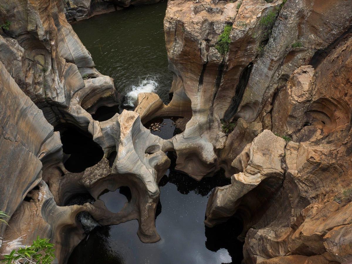 Bourke´s Luck Potholes en el cañón del río Blyde