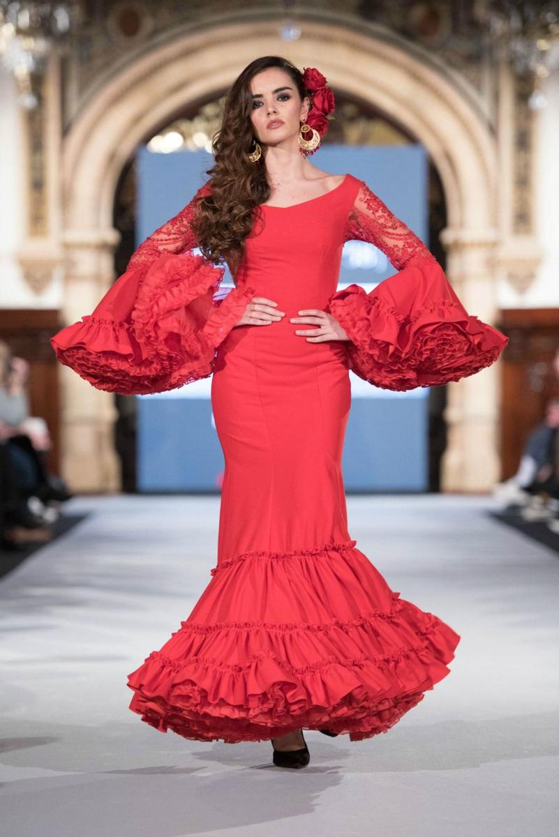 Traje de flamenca de Daniel Robles