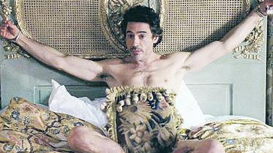 Robert Downey Jr., en una escena de la película.