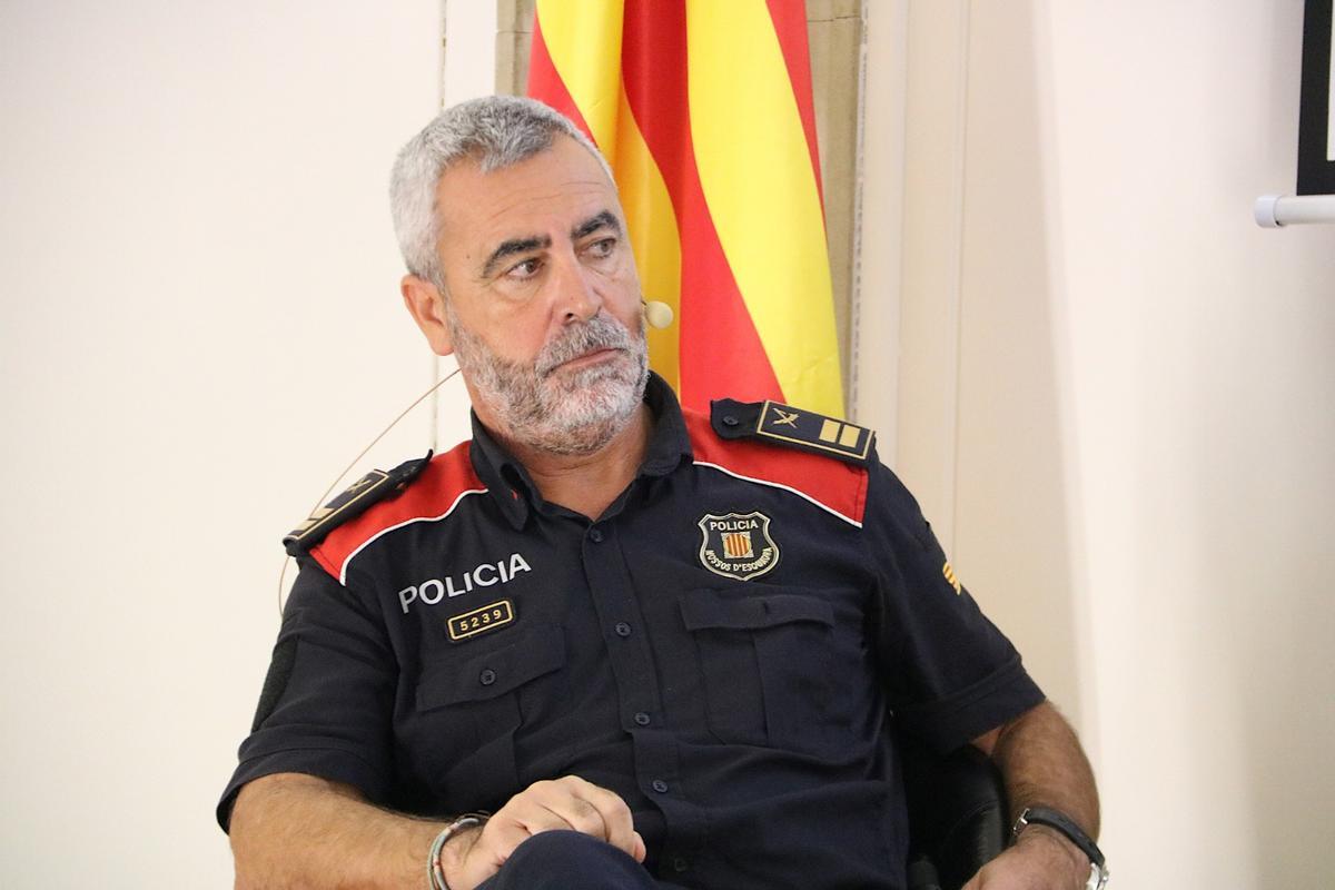Ramon Chacón, jefe de la Comisaría General de Investigación Criminal de los Mossos dEsquadra.
