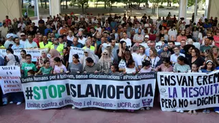 Manifestación en Piera contra el racismo y la islamofobia
