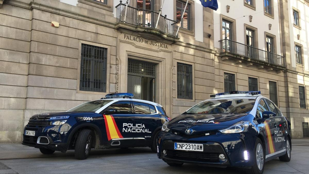 Fachada de la Audiencia Provincial de Pontevedra