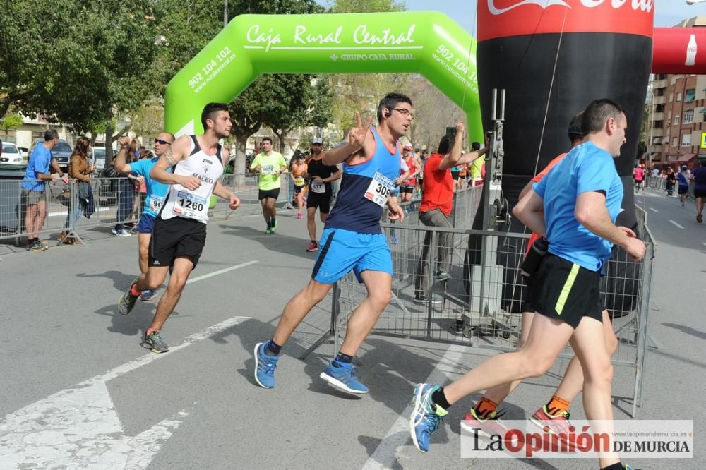 Media Maratón de Murcia: comienzo de la segunda vuelta