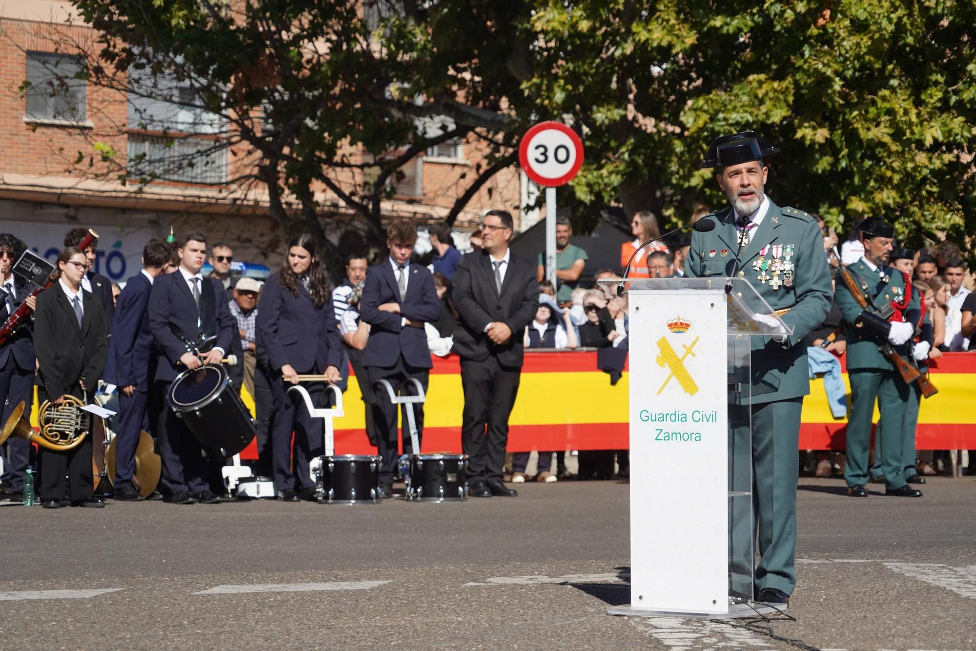 La Guardia Civil de Zamora honra a su patrona la Virgen del Pilar