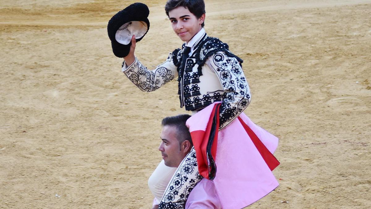 Manuel Román tras su corrida en El Viso.