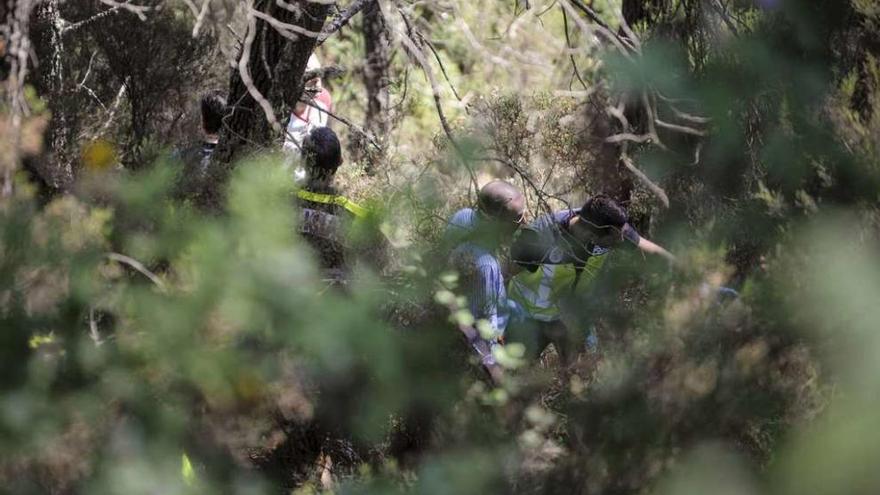 Hace hoy dos meses, unos cazadores amigos del padre encontraron el cuerpo de Socorro. // Brais Lorenzo