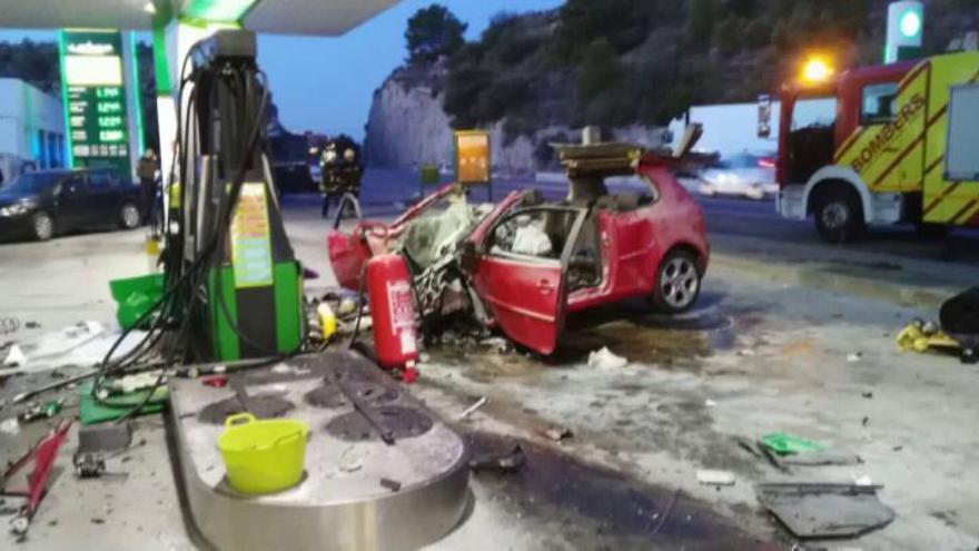 La joven fallecida en la gasolinera fue metida a la fuerza en el coche