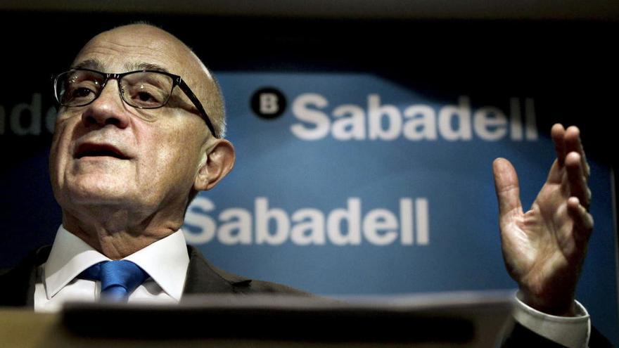 Josep Oliu, presidente del Sabadell