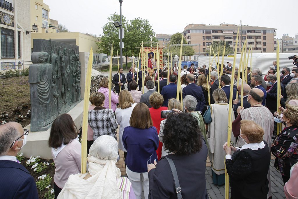 Monumento al pueblo Hebreo, en plaza de la Amargura. Paso Blanco - Lorca 2022-2040.jpg