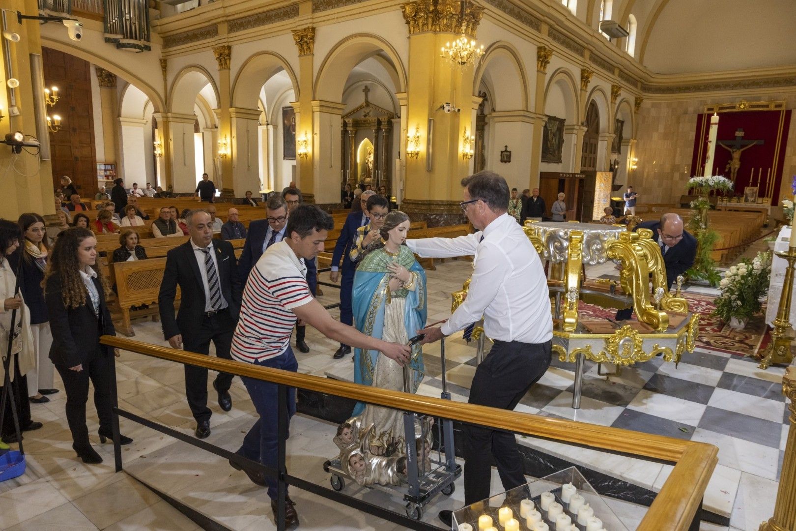 Las imágenes de la procesión del Encuentro del Domingo de Resurrección en Torrevieja