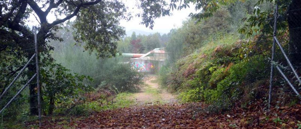 Una de las entradas al parque, abierta desde hace meses. |   // NOÉ PARGA