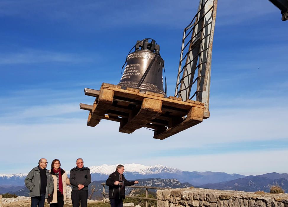 Nova campana al Santuari del Mont