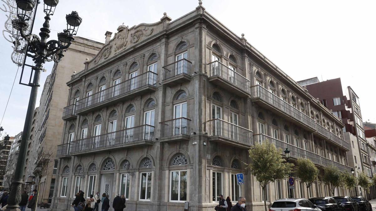 Edificio de Zona Franca en la calle Areal.