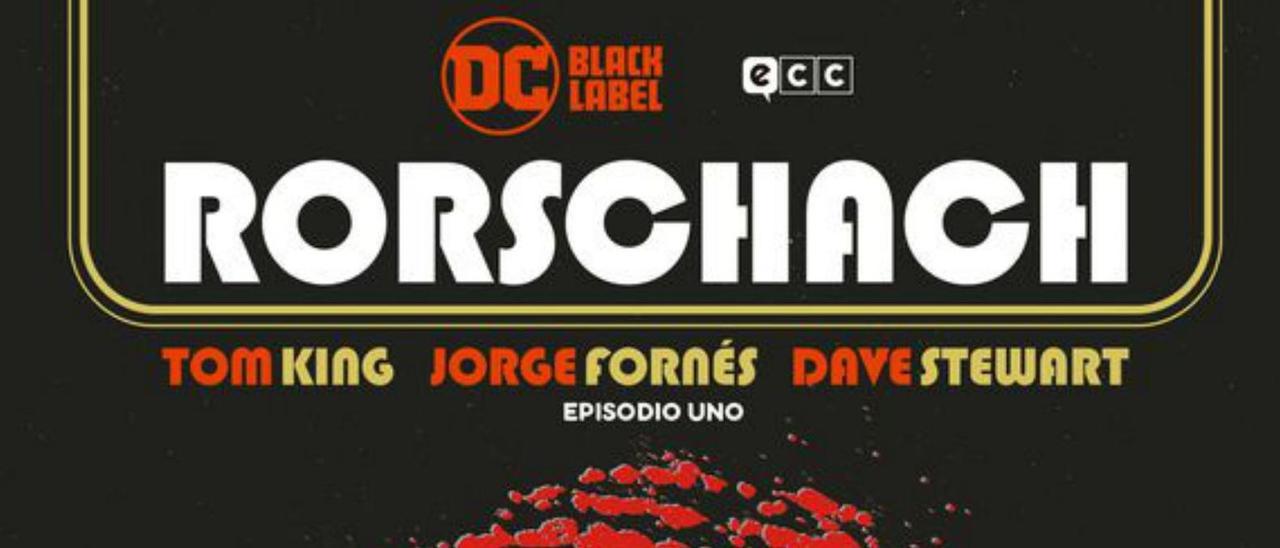 La serie ‘Rorschach’ 
(ECC Ediciones).