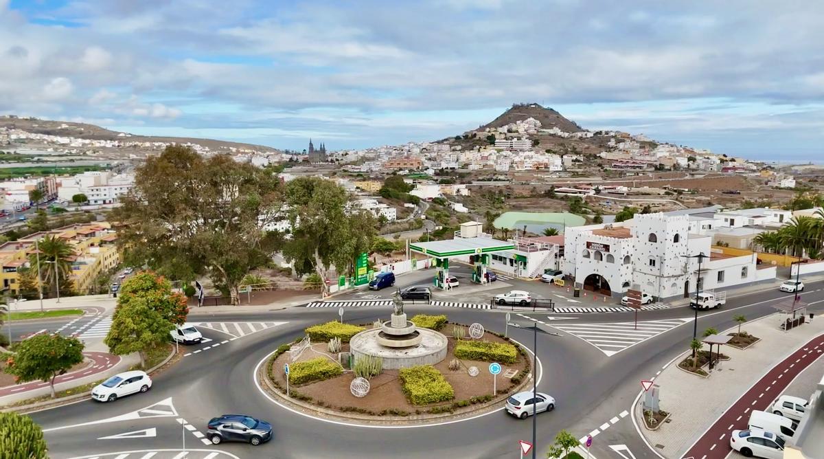 Rotonda del Mesón Canario.
