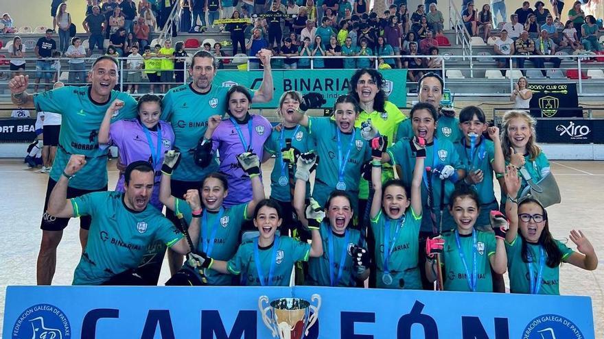 Las benjaminas del Cíes conquistan un título histórico