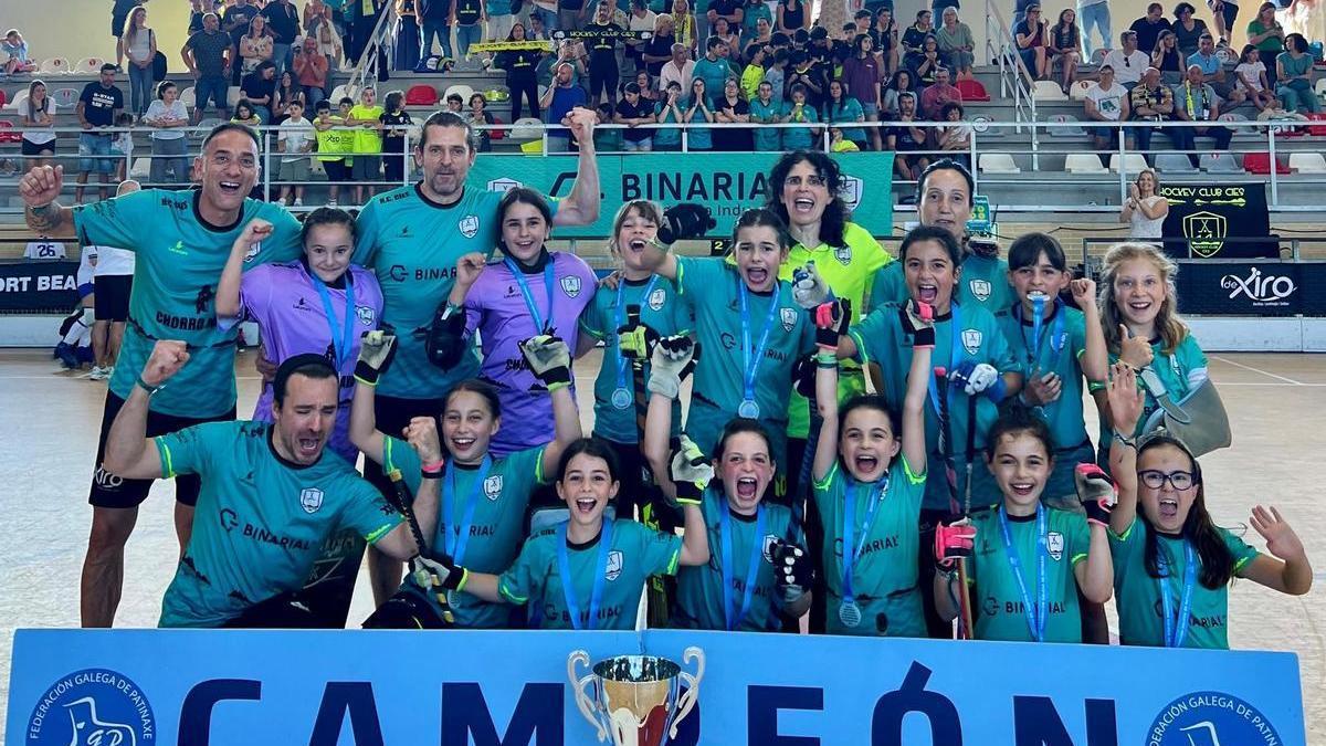 El equipo campéon del Cíes.