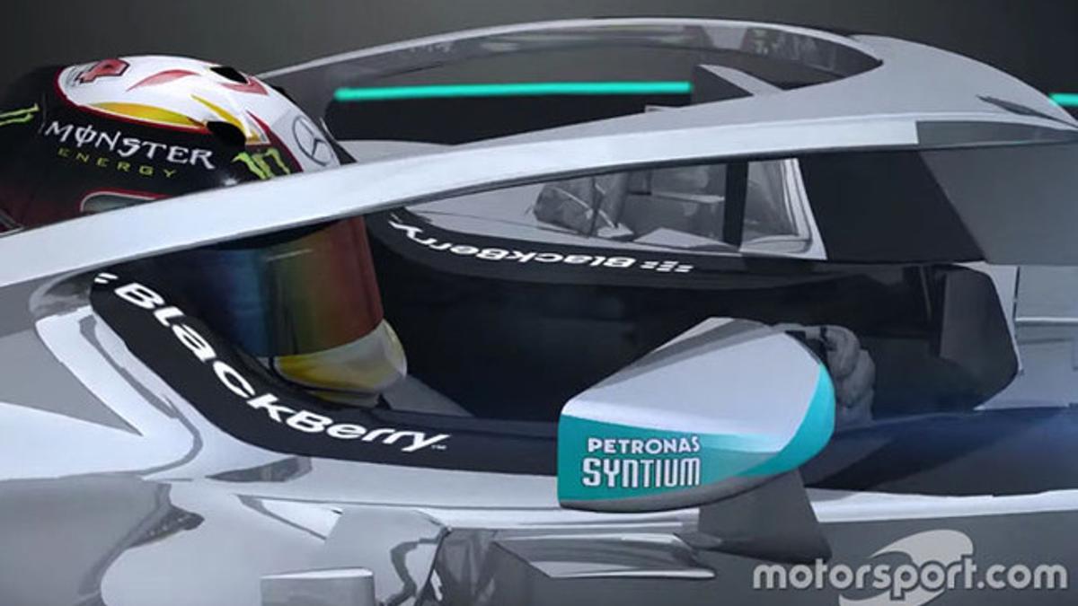 El sistema diseñado por Mercedes se denomina Halo