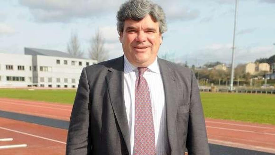 Santi Picallo, presidente del Cisne. // Gustavo Santos