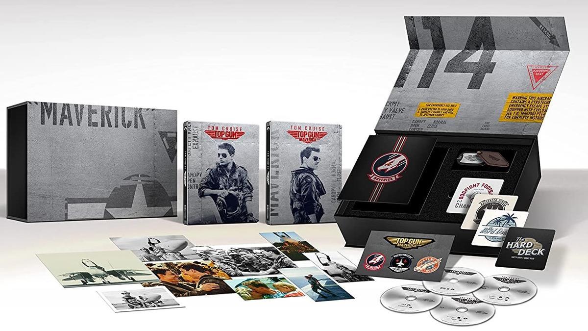 Gran caja especial de 'Top Gun', en edición en 4K