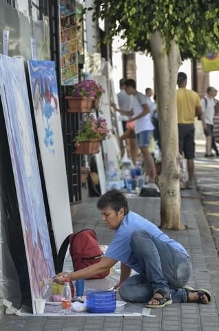 Concurso de pintura en Agaete