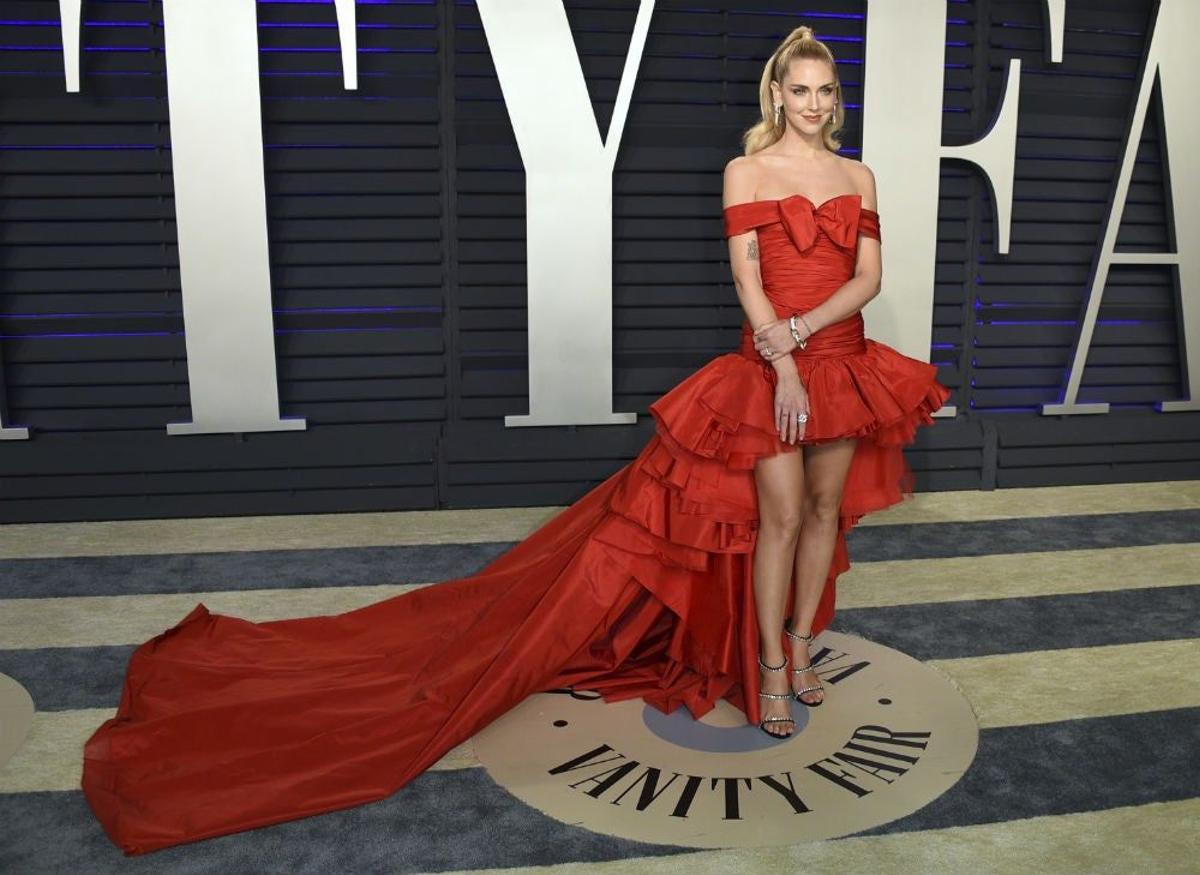 Chiara Ferragni en la fiesta posterior a la ceremonia de los Oscar 2019