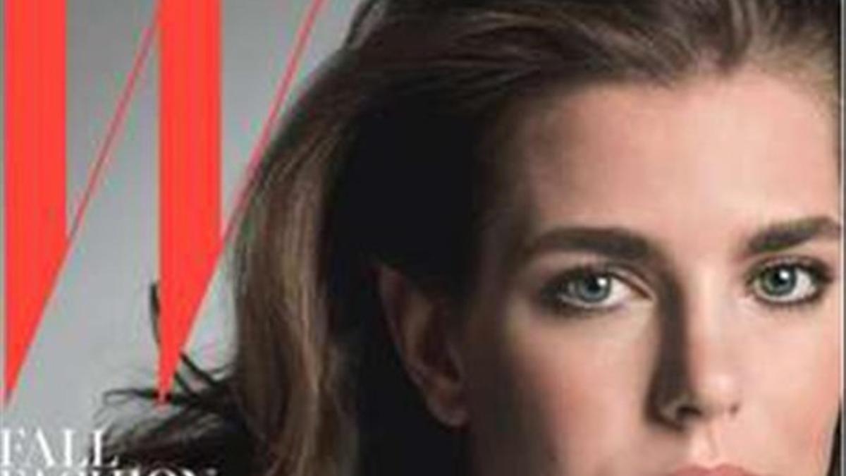 Carlota Casiraghi, en la portada de W Magazine