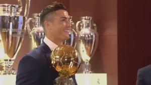 Cristiano Ronaldo, Balón de Oro por cuarta vez