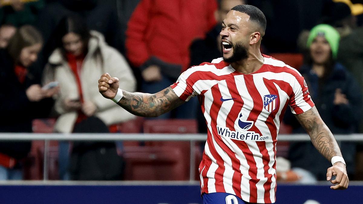 Atlético de Madrid - Sevilla | El doblete de Memphis