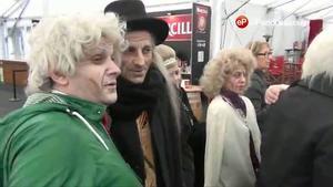 Els actors van muntar el xou per anunciar que la comèdia musical torna al Poliorama