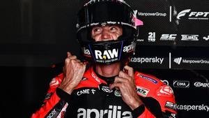 Aleix Espargaró, piloto de Aprilia