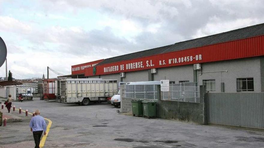 Instalaciones del matadero municipal, que se encuentra en la zona del Campo da Feira. // Iñaki Osorio