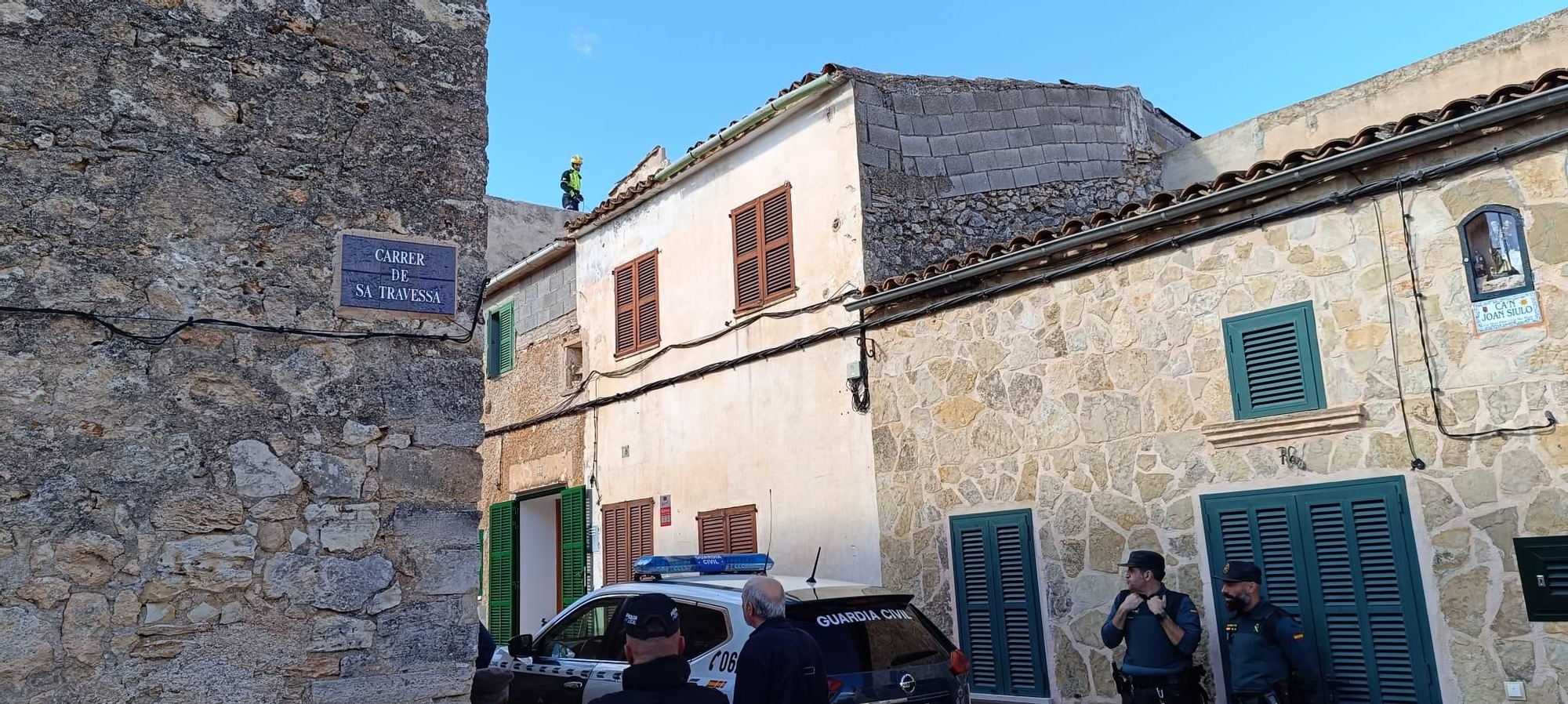 Derrumbe en Son Servera