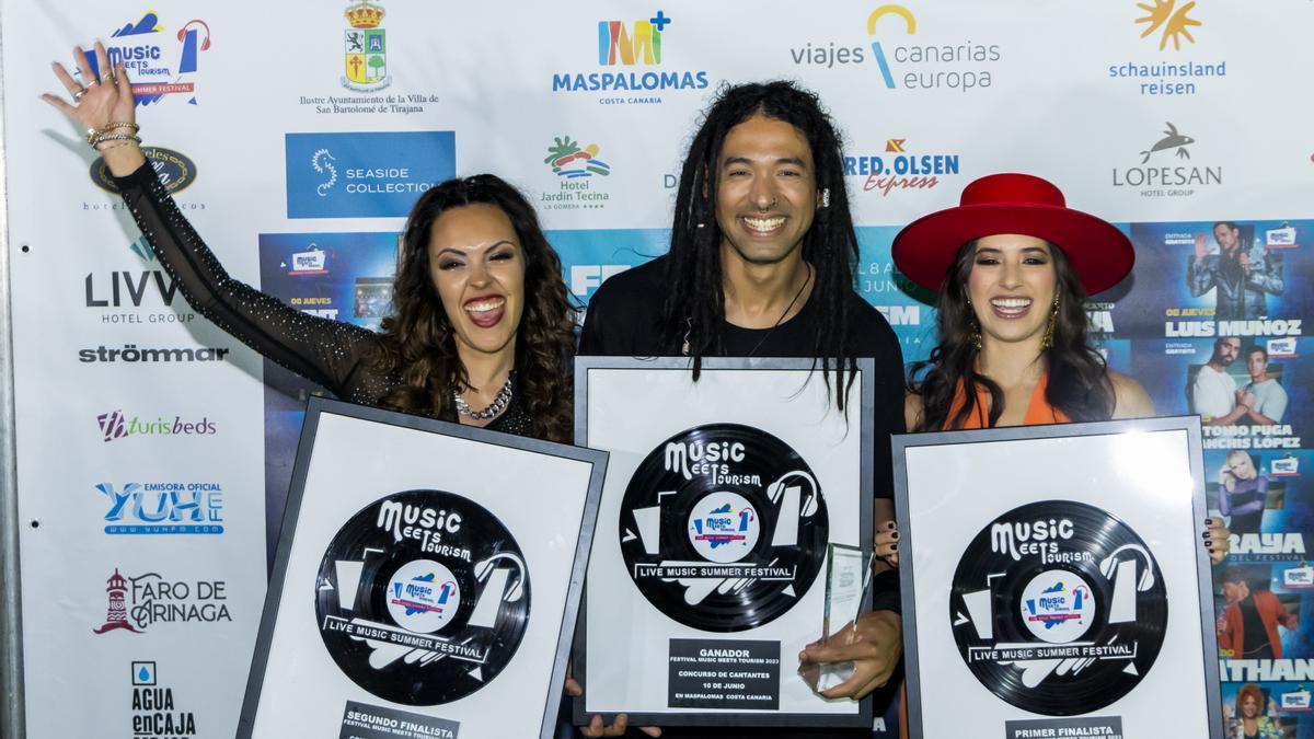 El brasileño Jahck Sampaio se proclama ganador del concurso de cantantes de Music Meets Tourism 2023