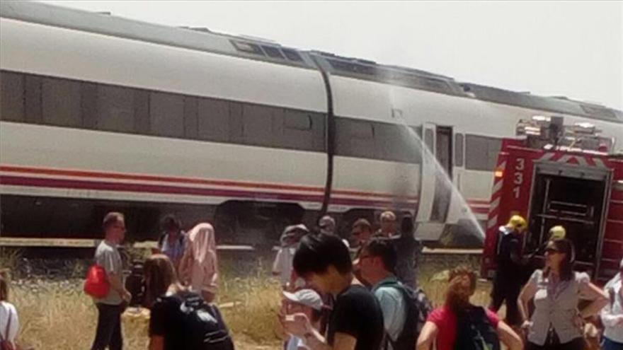Un conato de incendio en un vagón del tren Badajoz-Madrid obliga a evacuar los pasajeros
