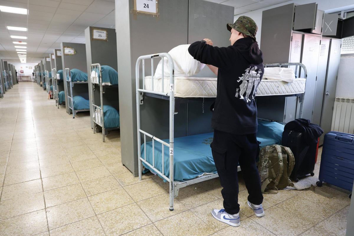 Así ha sido la llegada de nuevos soldados al Cefot de Cáceres