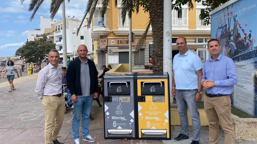 Comienza la instalación de papeleras ‘inteligentes’ que funcionan con energía solar en Granadilla