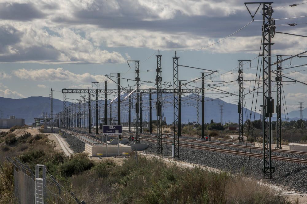 La estación del AVE en Elche