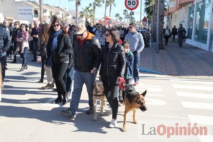 Los Alcázares se echa a la calle para exigir soluciones a las inundaciones