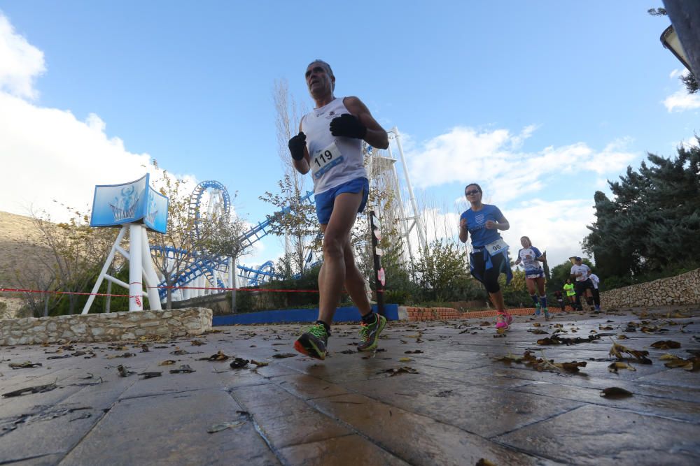 Carrera solidaria en Terra Mítica