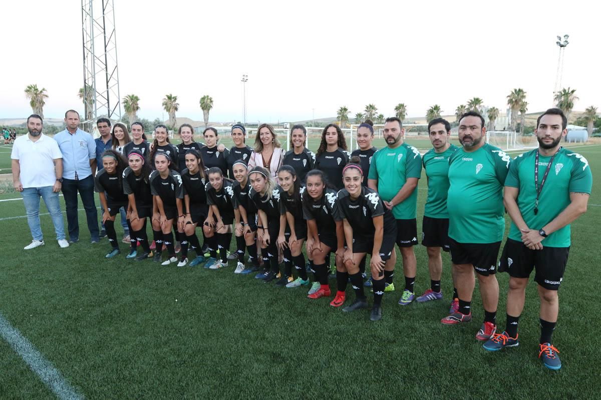 Córdoba CF Femenino, primer entrenamiento