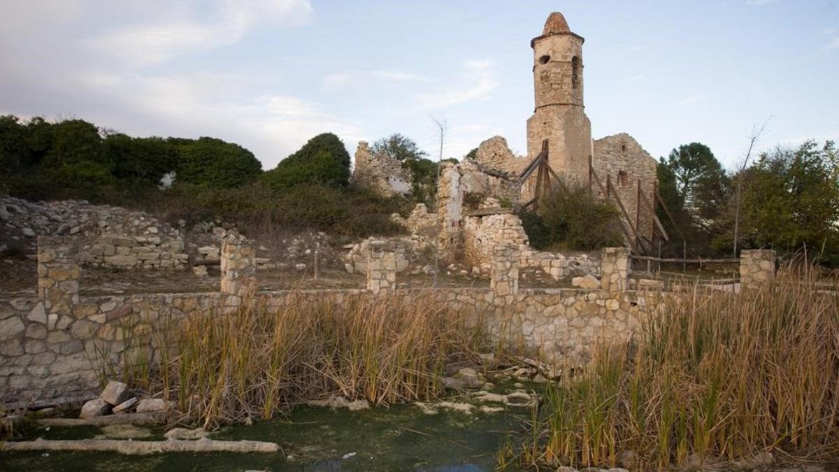 El núcleo abandonado de La Mussara, en Tarragona.