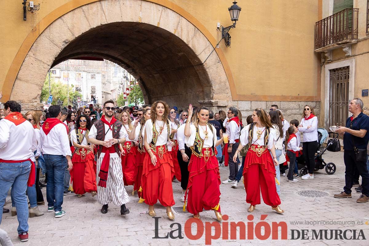 Moros y Cristianos en la mañana del día dos en Caravaca