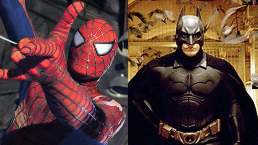 Spiderman y Batman, dos superproducciones con historia